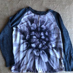 2/$15 Zara Long-Sleeved Cotton Top